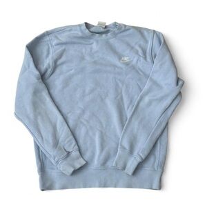 Nike Men's Sky Blue Crewneck Sweater